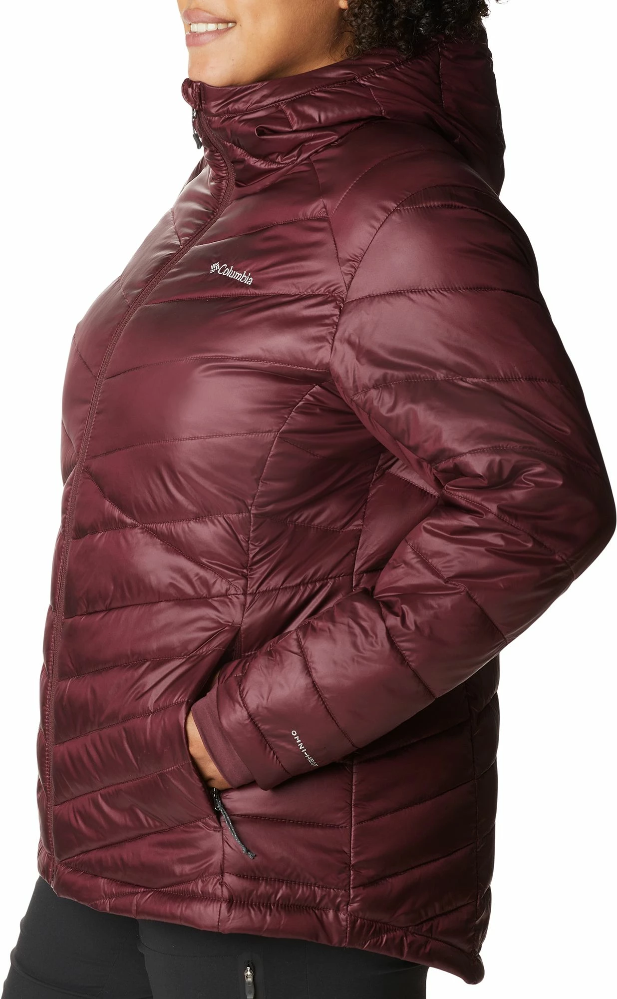 Budget π Columbia π© Women's Joy Peak Hooded Jacket Malbec β€οΈ - Image 10
