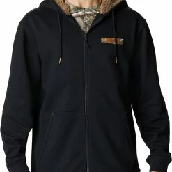 Hot Sale 😀 Columbia Men's Roughtail Sherpa Field Hoodie Flax/chalk ✔️