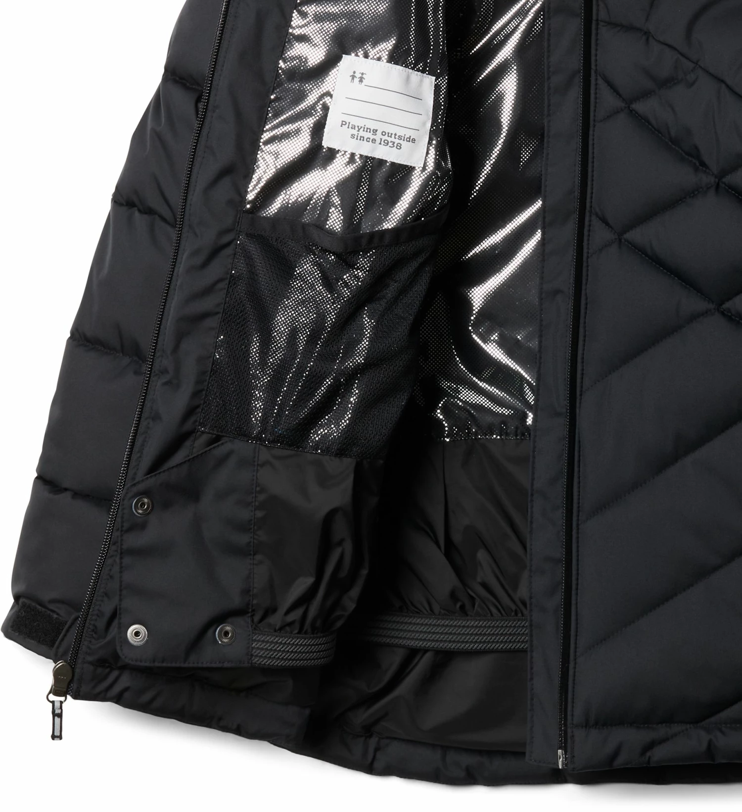 Best Sale π Columbia Boys' Winter Powder Quilted Waterproof Jacket Black β - Image 3