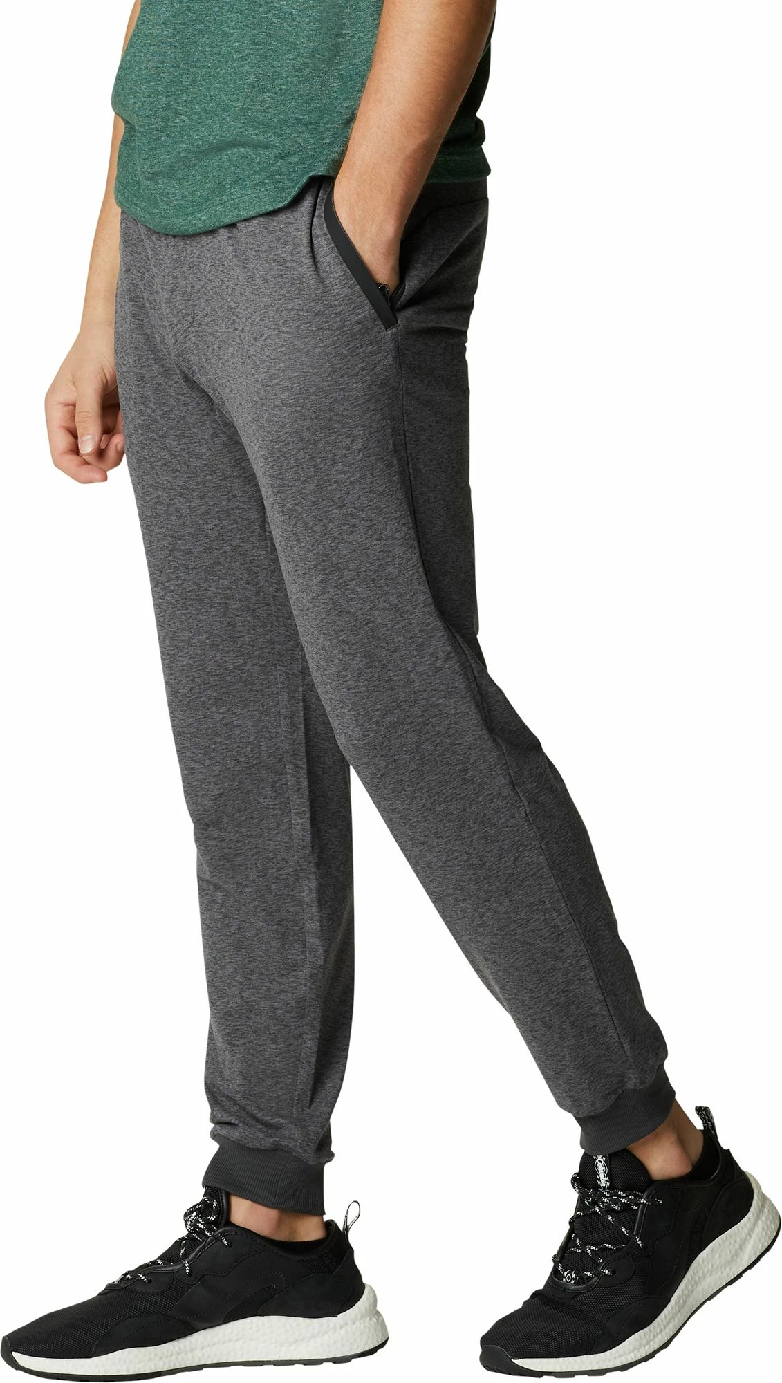 Best Pirce π Columbia Men's Tech Trail Knit Jogger Shark Heather β¨ - Image 3