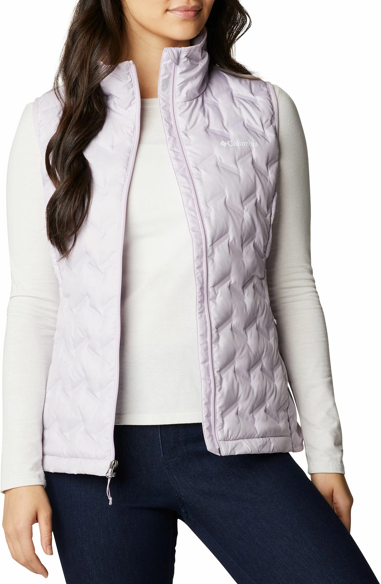 Cheap π Columbia π© Women's Delta Ridge Down Vest Pale Lilac π