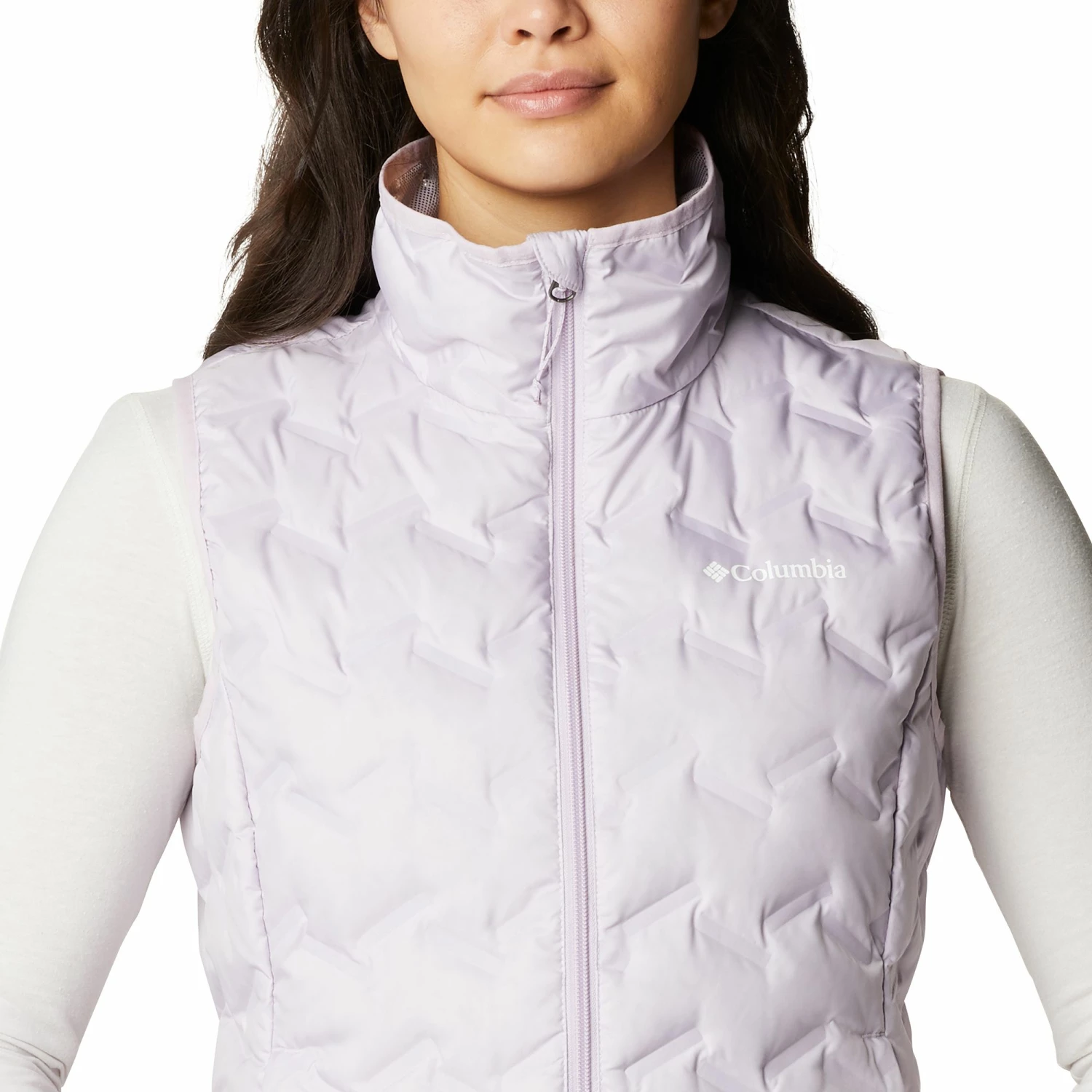 Cheap π Columbia π© Women's Delta Ridge Down Vest Pale Lilac π - Image 5