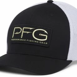 Best reviews of 👍 Columbia Unisex PFG Mesh Ball Cap XXL For Men Black/fish Flag ✔️