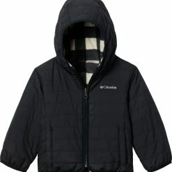 Buy 😀 Columbia Toddler Boys' Reversible Double Trouble Insulated Jacket For 👧 Girls' Mountain Red 🔔