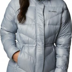 Promo 😀 Columbia 👩 Women's Peak To Park II Insulated Hooded Jacket Tradewinds Grey 🔥