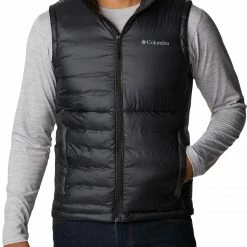 Budget ✨ Columbia Men's Infinity Summit Double Wall Down Vest Black ✔️