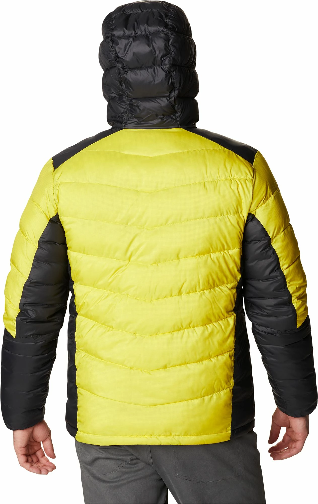Hot Sale π Columbia Men's Labyrinth Loop™ Omni-Heat™ Infinity Insulated Hooded Jacket Laser Lemon/black π - Image 2