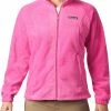 Hot Sale 🤩 Columbia 👩 Women's Tested Tough In Pink Benton Springs Full Zip Jacket Pink Ice 😍