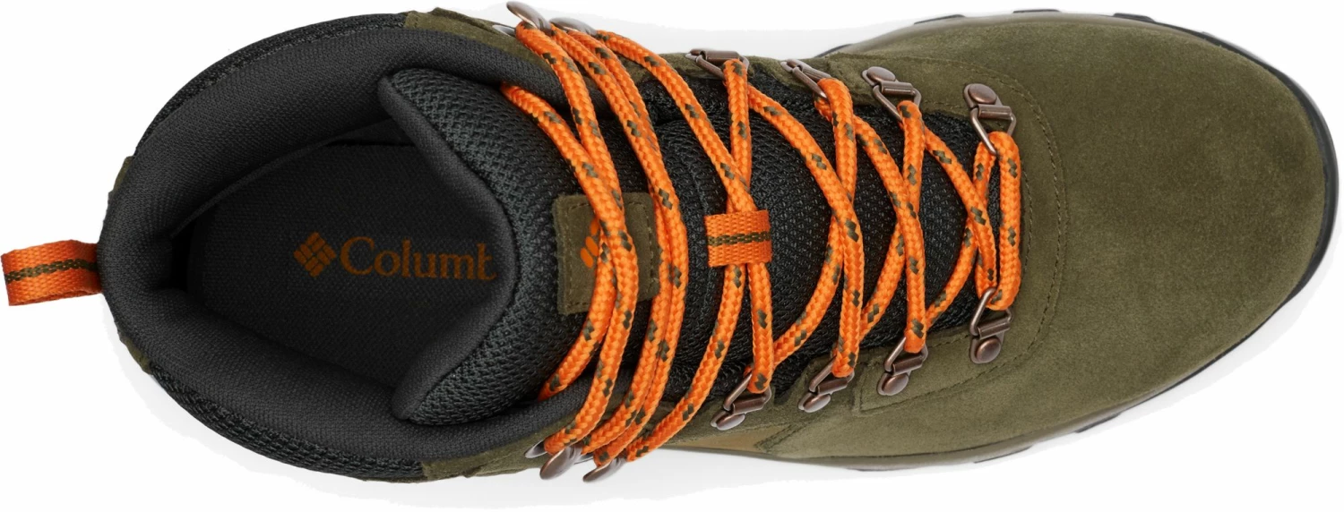 Promo π€© Columbia Men's Newton Ridge Plus II Suede Waterproof Hiking π₯Ύ Boots Nori/orange π₯ - Image 5