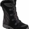 Flash Sale ✨ Columbia 👩 Women's Ice Maiden II Waterproof Winter 🥾 Boots Black/columbia Grey 🥰