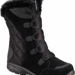 Flash Sale ✨ Columbia 👩 Women's Ice Maiden II Waterproof Winter 🥾 Boots Black/columbia Grey 🥰