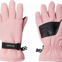 Coupon ❤️ Columbia Youth Core Gloves For 👧 Girls' Pink Orchid 🎉