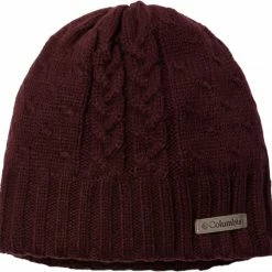 Hot Sale 😀 Columbia Cabled Cutie II Beanie For 👩 Women Marionberry ⭐