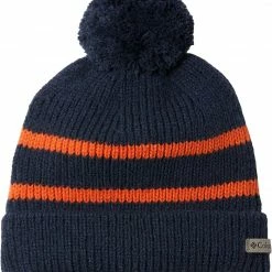 Cheapest ⭐ Columbia Youth Auroras Lights Beanie For Boys' Columbia Navy/tangy Orang 🧨