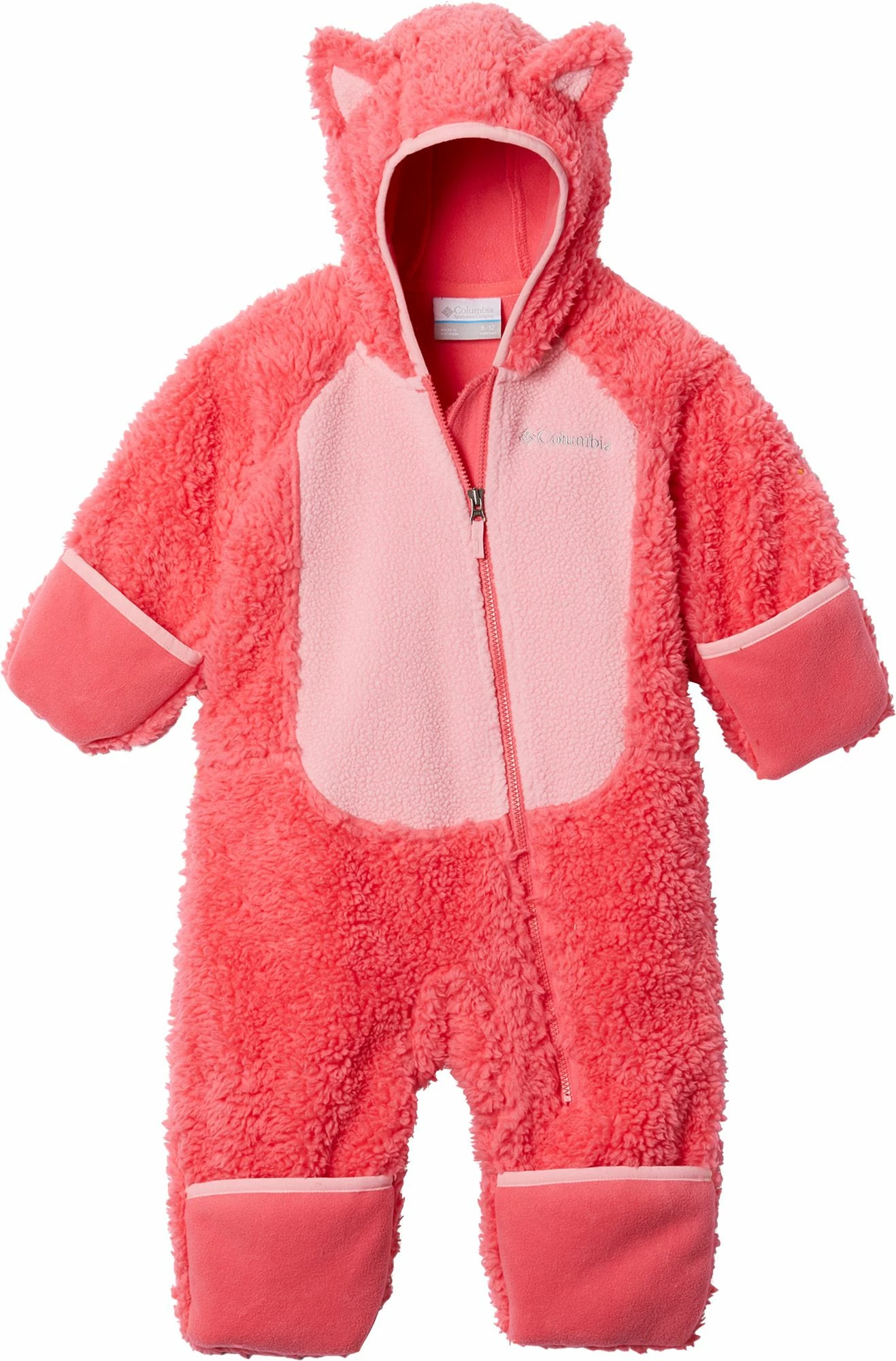 Budget π Columbia Infant Sherpa Bunting For π§ Girls' Brght Geranium/pnk Orchid π₯° - Image 3