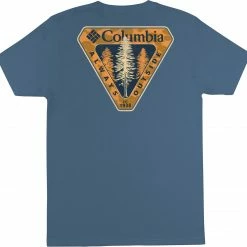 Wholesale 🔔 Columbia Men's Danno Graphic T-Shirt Steel ❤️