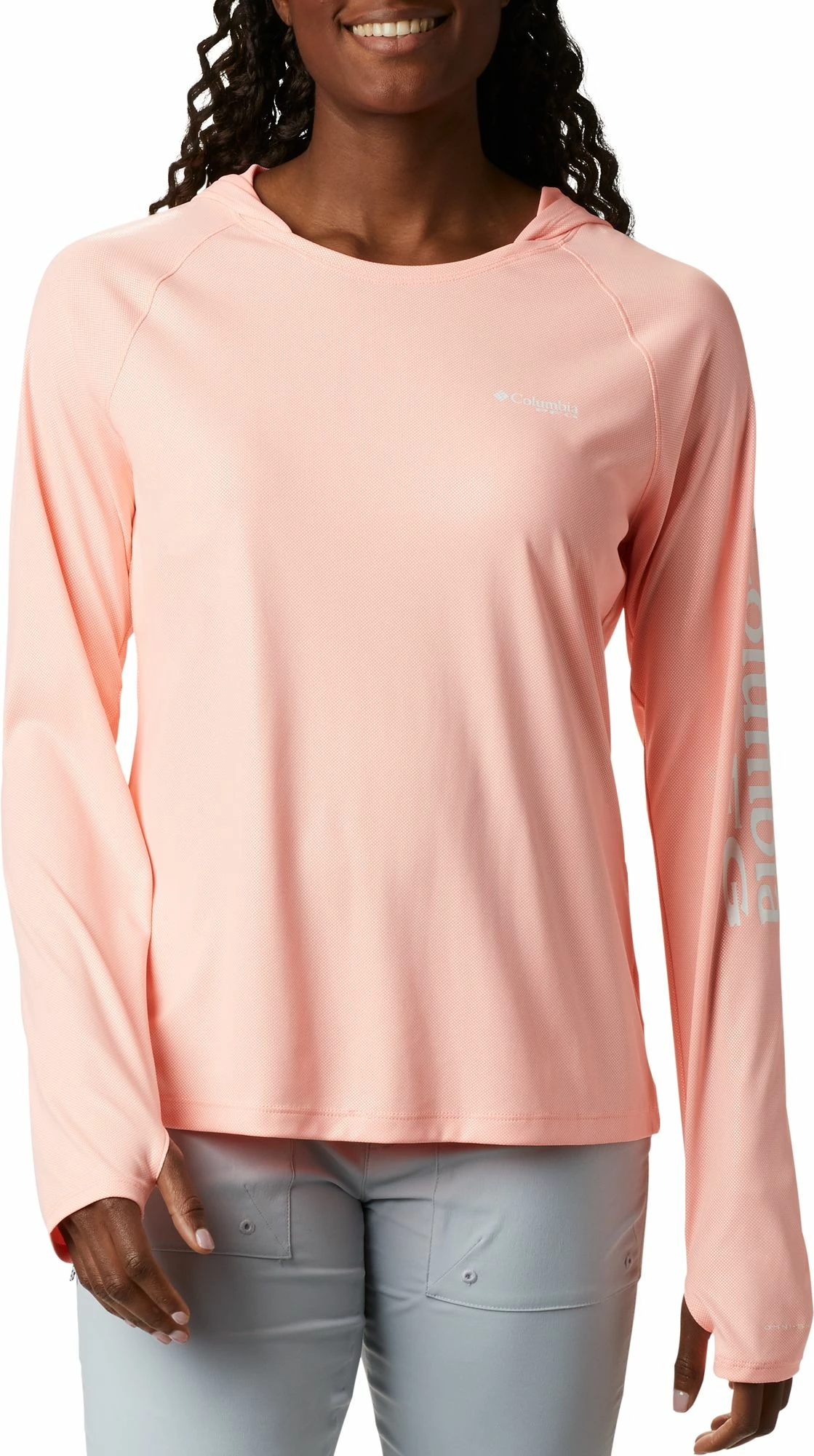 Deals π€© Columbia π© Women's PFG Tidal Deflector Hoodie Dolphin π