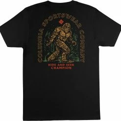 Top 10 🎁 Columbia Men's Caliberg Graphic Short Sleeve T-Shirt Black 🔥