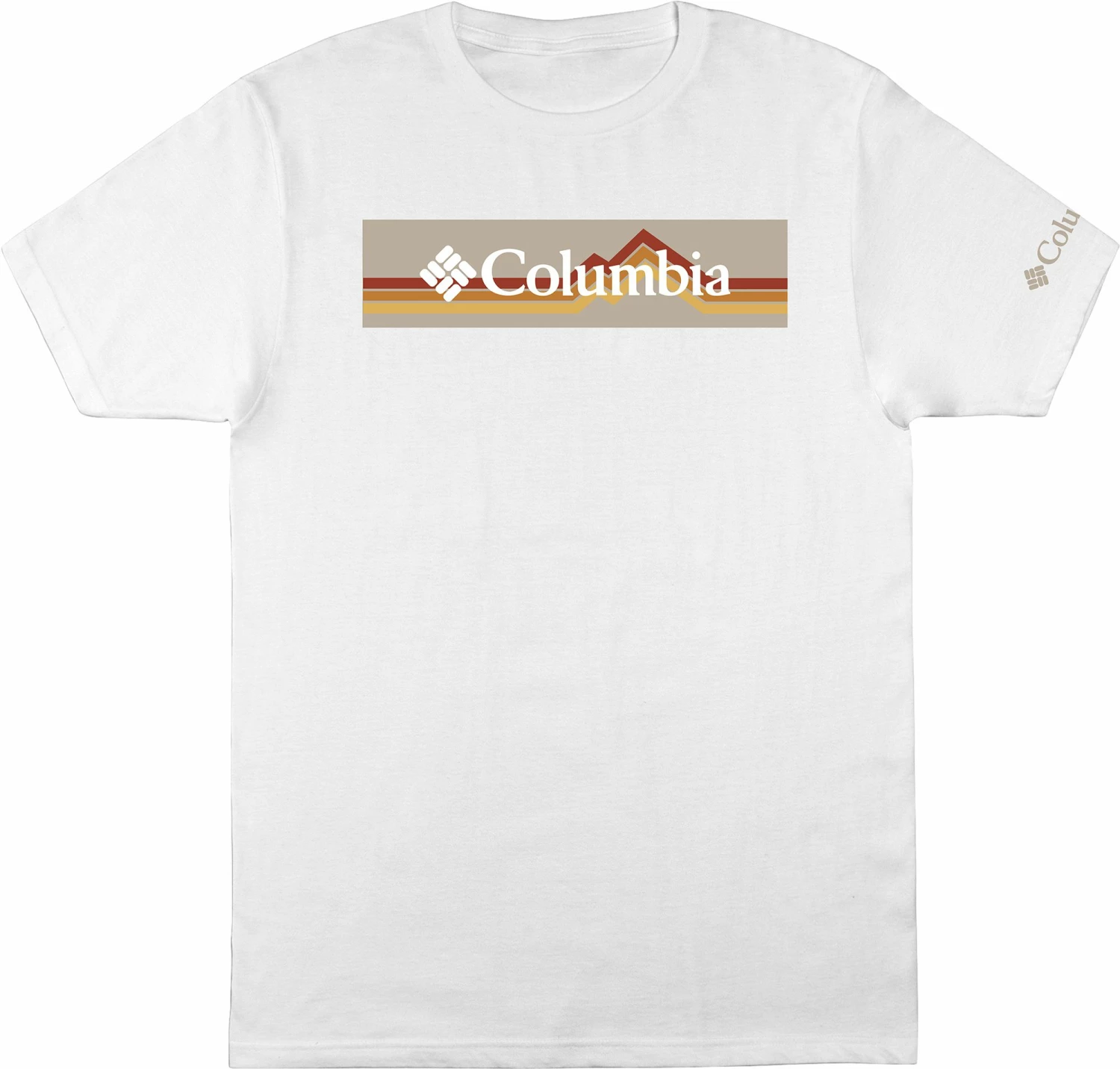Coupon π₯° Columbia Men's Stripe Box Fill T-Shirt White π§¨