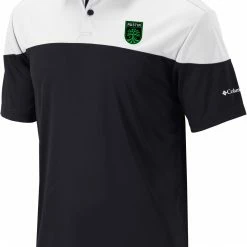 Outlet 👏 Columbia Austin FC Best Black Polo For Men 😀