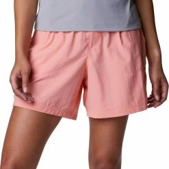 Promo 💯 Columbia 👩 Women's Sandy River Cargo Shorts Coral Reef 🎉