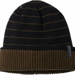 Coupon π Columbia Men's City Trek Reversible Beanie Black Stripe/olive Green π₯