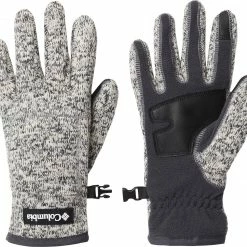 Budget β Columbia π© Women's Sweater Weather Fleece Gloves Black Heather β¨