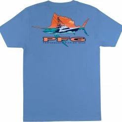 Cheap ✔️ Columbia Men's PFG Scrapper Graphic T-Shirt White Cap 🔥