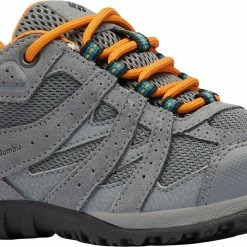 Flash Sale 🔥 Columbia Youth Redmond Waterproof Hiking 👟 Shoes For 👧 Girls' Black/flame 🤩