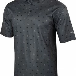 Coupon 🤩 Columbia Men's Punch Out Golf Polo Sail 🌟