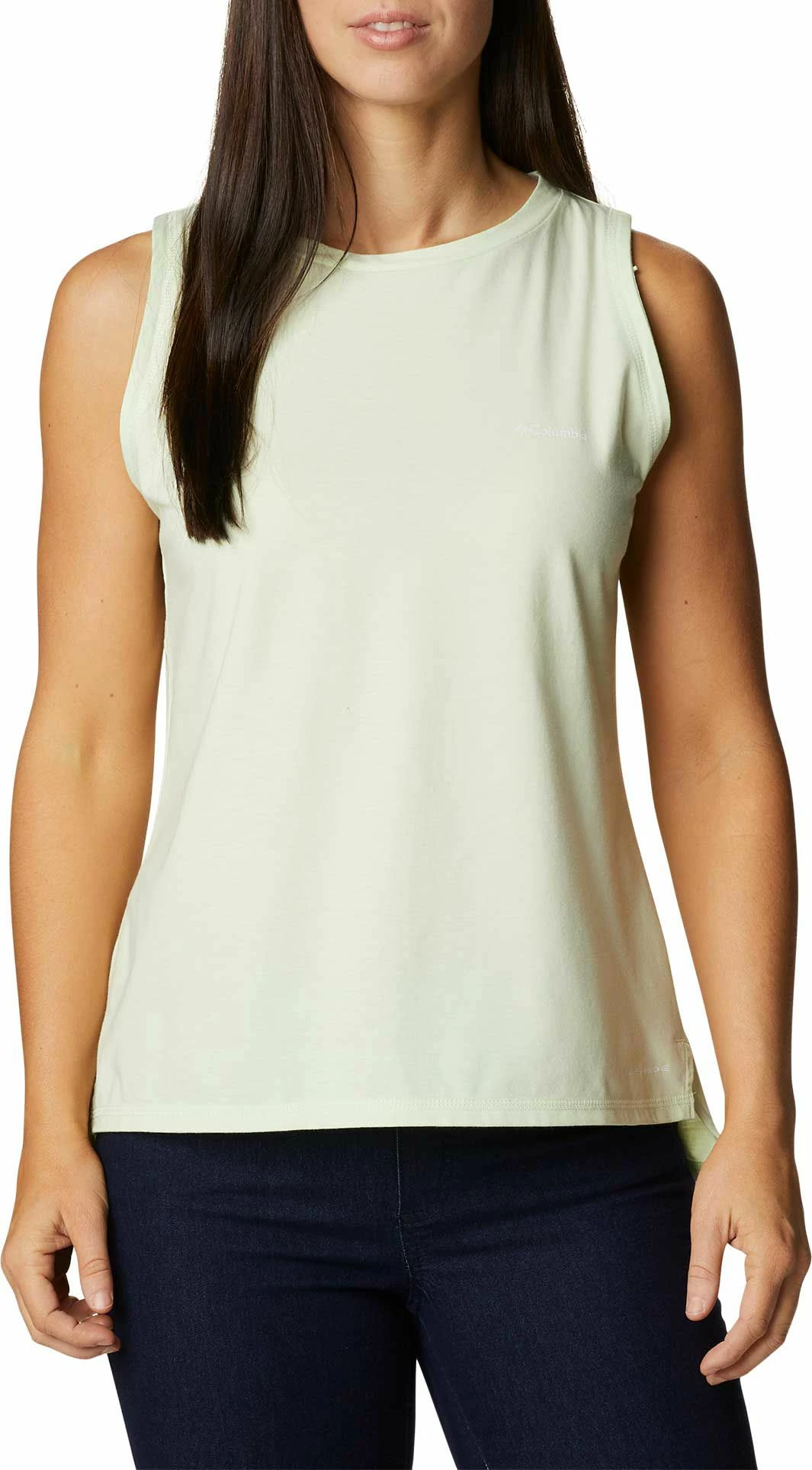 Budget π₯ Columbia π© Women's Sun Trek Tank Top Light Lime π