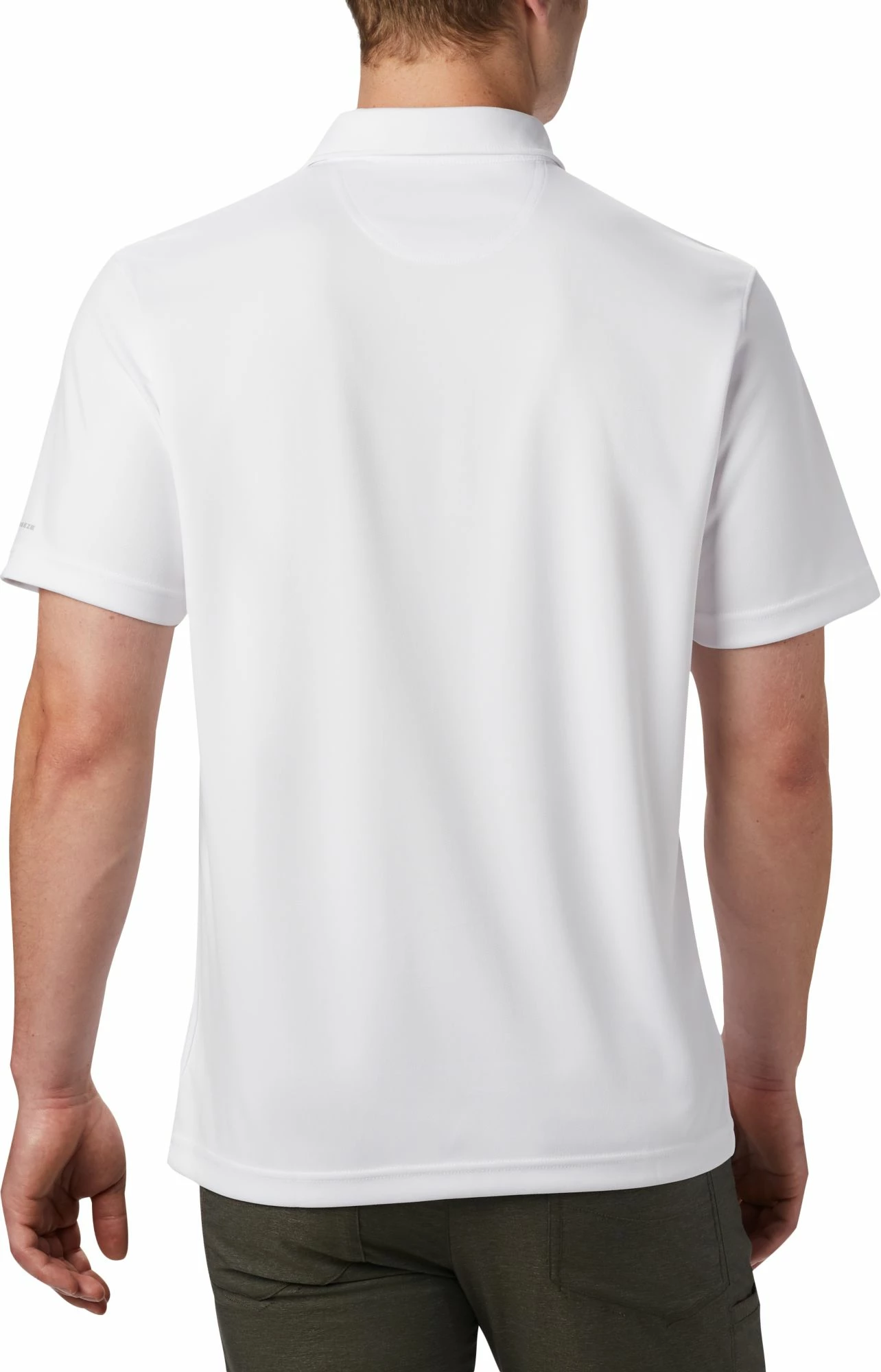 Buy π Columbia Men's Mist Trail Short Sleeve Polo White π - Image 2