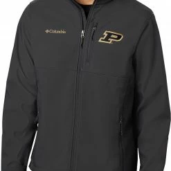Best deal π Columbia Men's Purdue Boilermakers Grey Ascender Jacket π§¨
