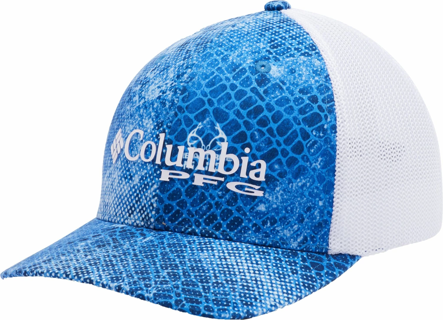 Coupon π Columbia Men's Camo Mesh Ball Cap Hat Harbor Blue/realtree Mako π