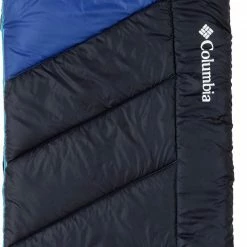 Hot Sale 🎉 Columbia Coalridge 40°F Hooded Sleeping Bag For 👩 Women Blue/navy 👏
