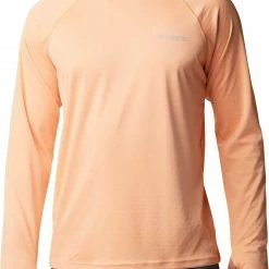 Wholesale 🌟 Columbia Men's PFG Zero Rules Long Sleeve 👕 Shirt Bright Nectar 🎁