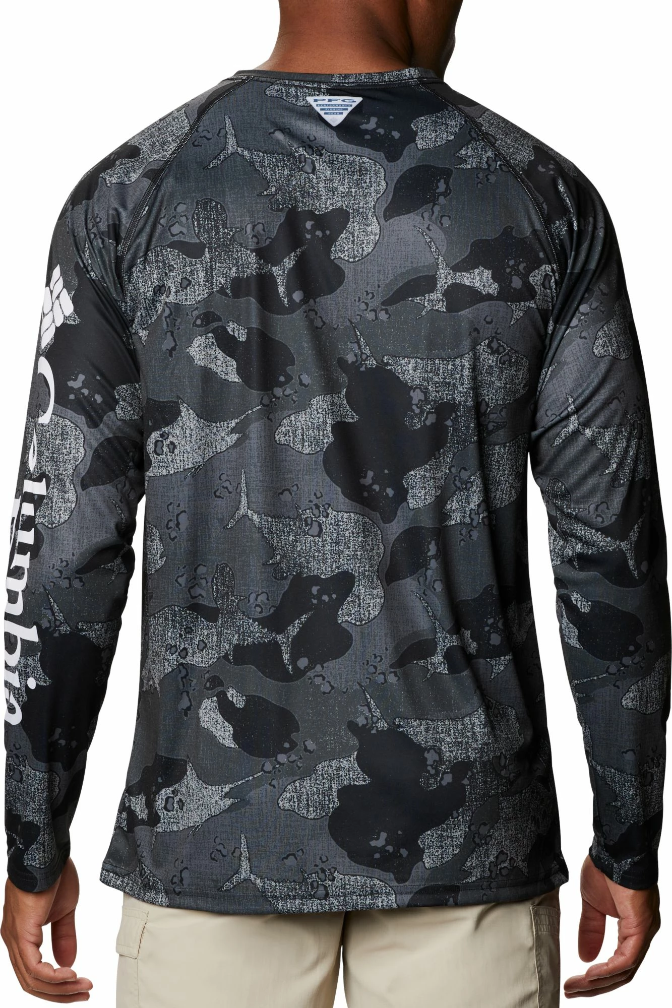 Brand new π₯° Columbia Men's Super Terminal Tackle Long Sleeve π Shirt Black Gamefish Camo π€© - Image 2