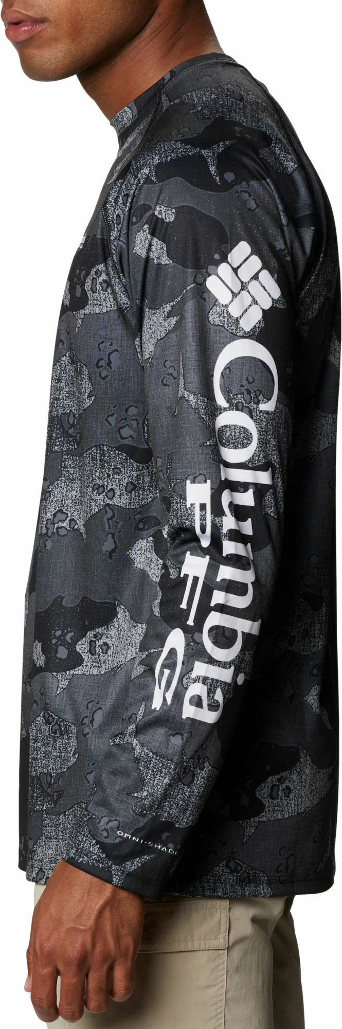 Brand new π₯° Columbia Men's Super Terminal Tackle Long Sleeve π Shirt Black Gamefish Camo π€© - Image 3