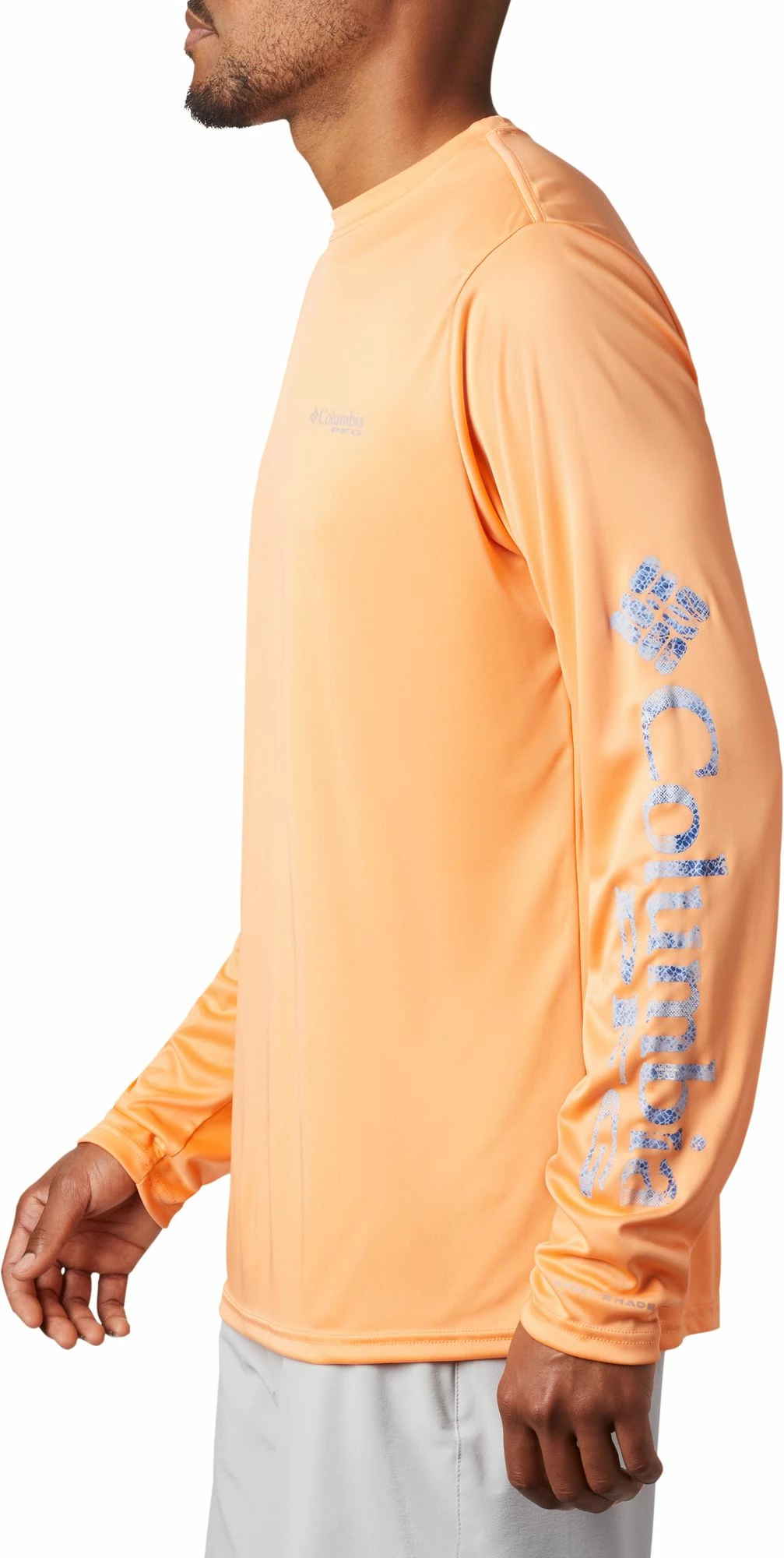 Best reviews of π Columbia Men's Terminal Tackle PFG Long Sleeve π Shirt Vivid Blue/marlin Camo 𧨠- Image 3