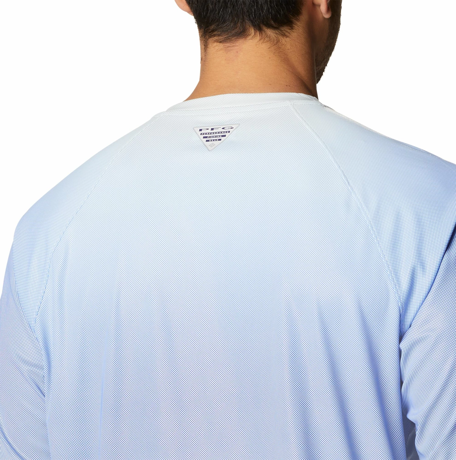 Deals π₯ Columbia Men's Terminal Deflector Printed Long Sleeve π Shirt Tanzanite Gradient β - Image 5