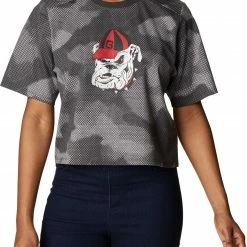 Best deal 💯 Columbia 👩 Women's Georgia Bulldogs Grey Park Box 👚 Shirt 🛒