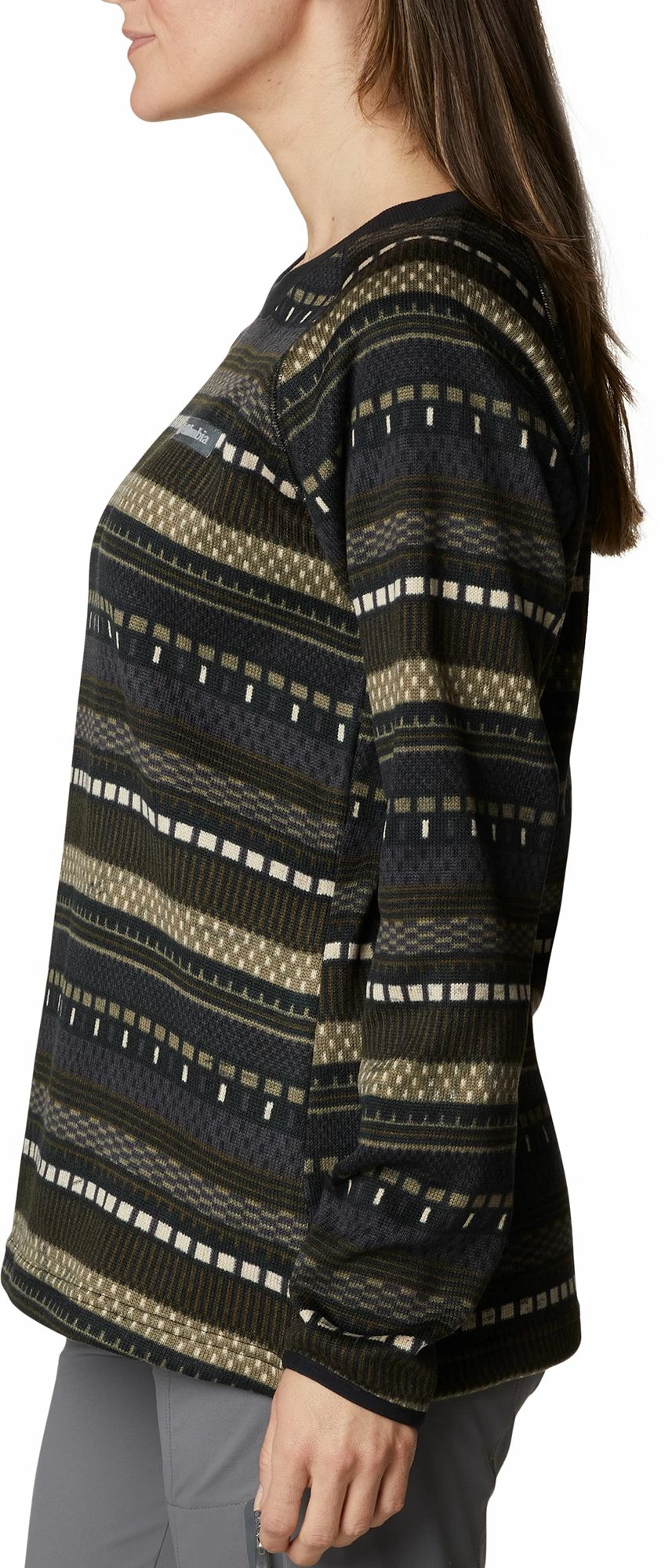 Discount π Columbia π© Women's Sweater Weather Crewneck Sweater Marionberry Rocky Mt Prnt β - Image 3