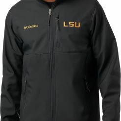 Best Pirce 😍 Columbia Men's LSU Tigers Grey Ascender Jacket 👍