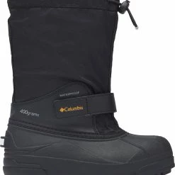 Coupon 💯 Columbia Big Kids' Powderbug Forty Winter 🥾 Boots For 👧 Girls' Black/orange 🧨