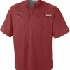 Best deal ❤️ Columbia Men's South Carolina Gamecocks Garnet Tamiami 👚 Shirt 👍