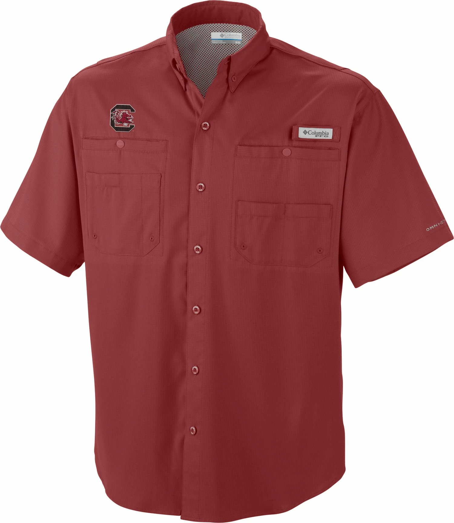 Best deal β€οΈ Columbia Men's South Carolina Gamecocks Garnet Tamiami π Shirt π