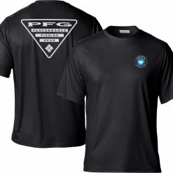 Promo ✨ Columbia Charlotte FC Black Terminal Tackle Sleeve T-Shirt For Men 👍