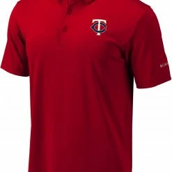 Best Pirce π Columbia Men's Minnesota Twins Red Drive Performance Polo βοΈ
