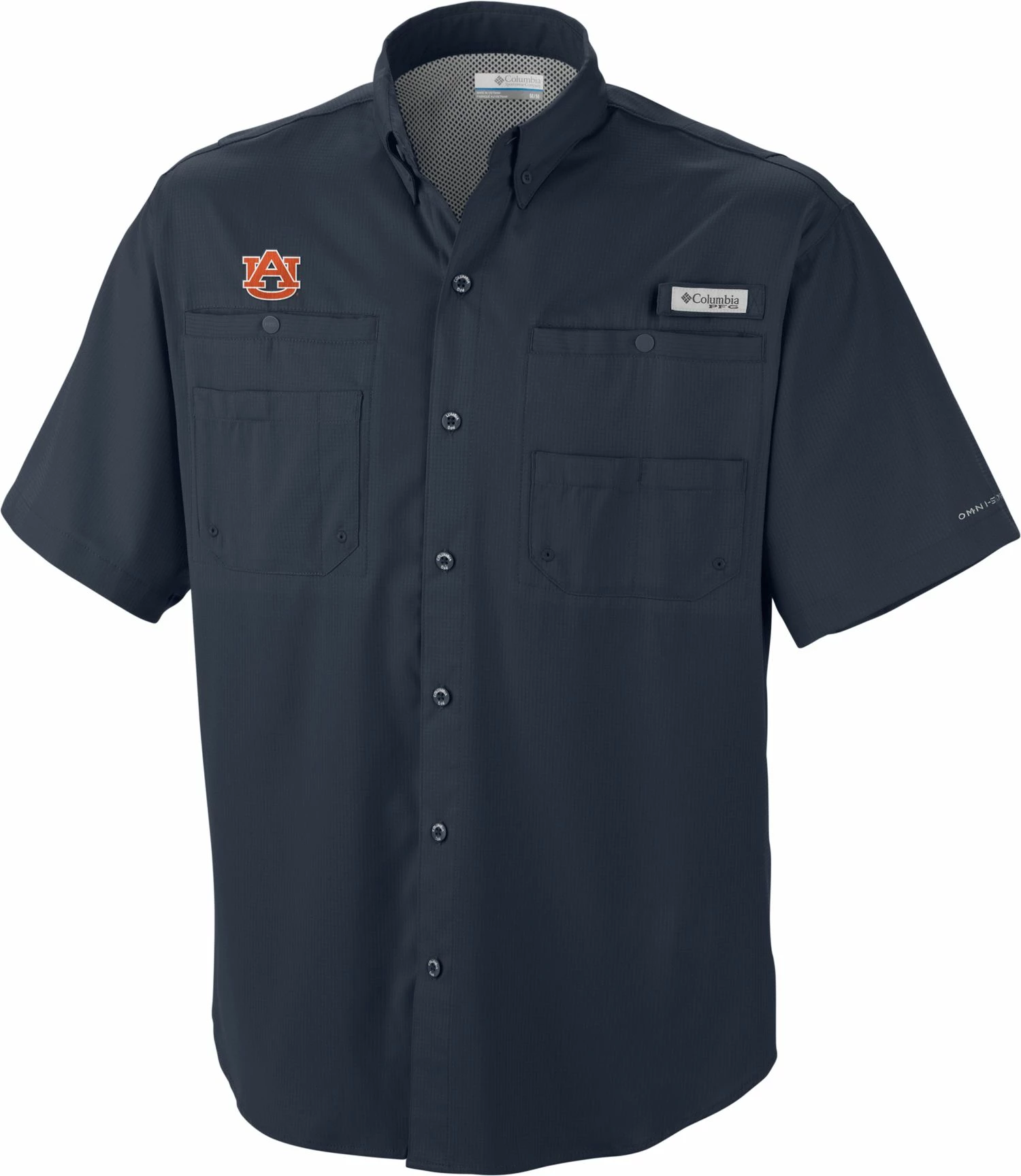 Buy π Columbia Men's Auburn Tigers Blue Tamiami Performance π Shirt π