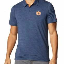 Best reviews of 🌟 Columbia Men's Auburn Tigers Blue Tech Trail Polo ❤️